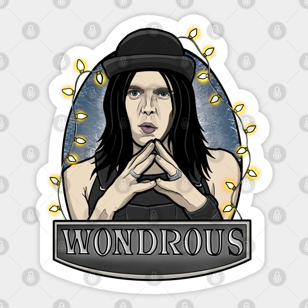 Wondrous Sticker by Digart